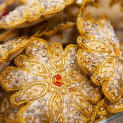 Buckingham Palace Crystal Snowflake Decoration