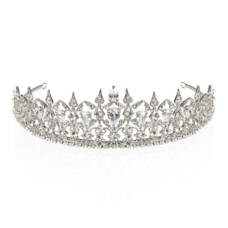 Buckingham Palace Crystal Crown Tiara