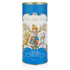 Buckingham Palace Salted Caramel And Chocolate Biscuit Tube