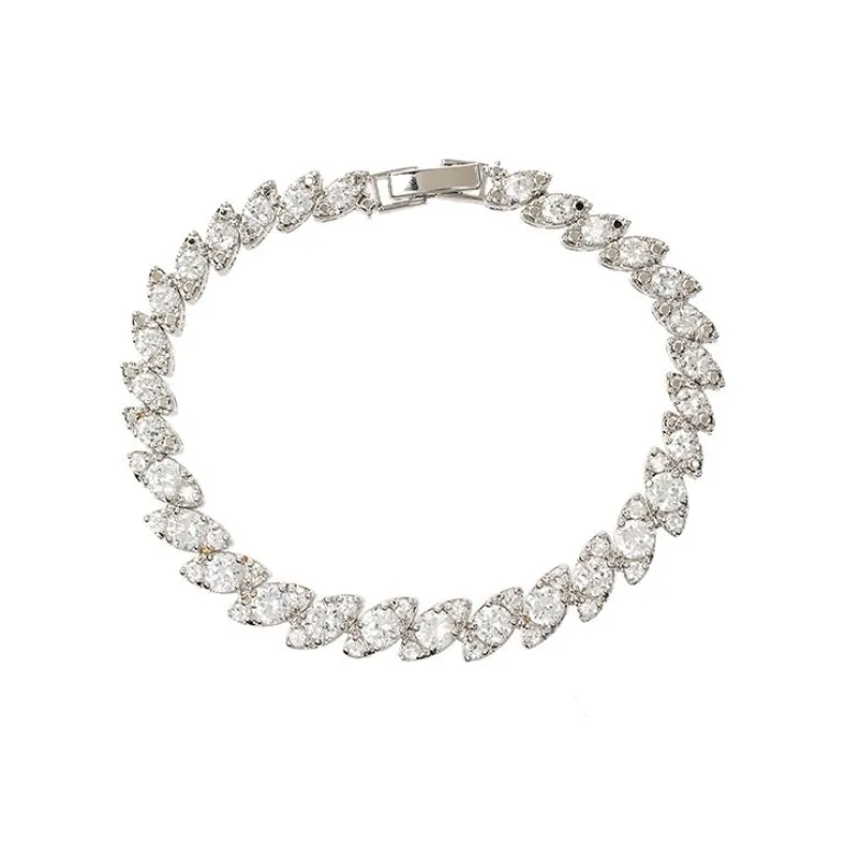 Buckingham Palace Slim Oval Crystal Bracelet