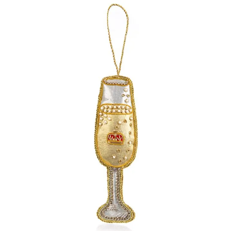 Champagne Glass Decoration