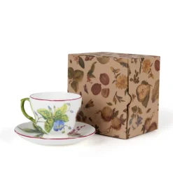 Chelsea Porcelain Teacup & Saucer