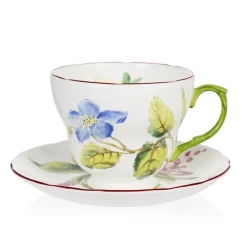Chelsea Porcelain Teacup & Saucer