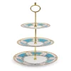 Coat Of Arms 3 Tier Cake Stand