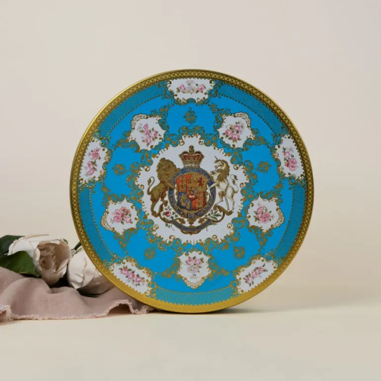 Coat Of Arms Shortbread Biscuit Tin