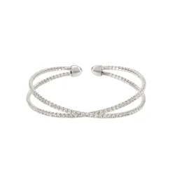 Crystal Cross Bracelet