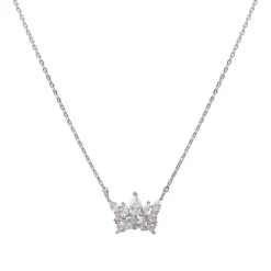 Crystal Crown Necklace