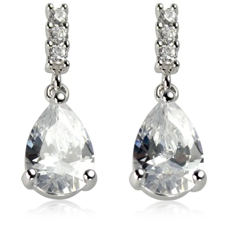 Crystal Drop Earrings