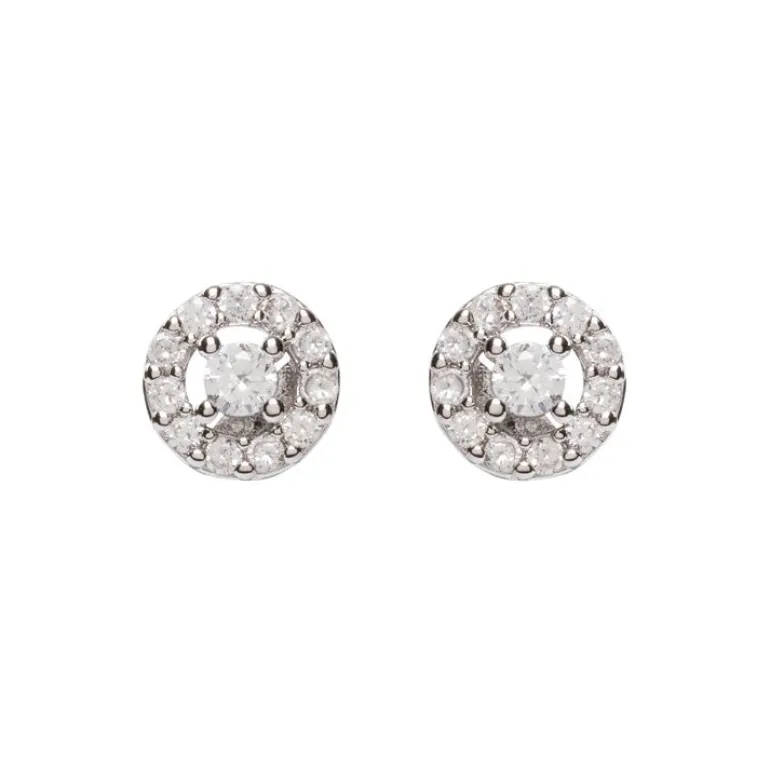 Diamante Stud Earrings