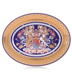 Longest Reigning Monarch Oval Charger