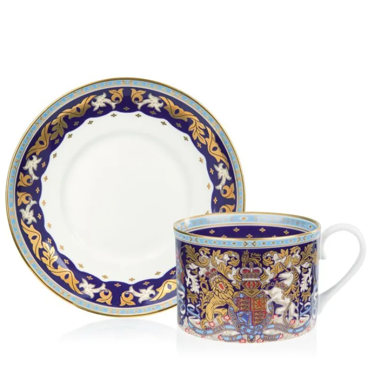 Longest Reigning Monarch Teacup And Saucer