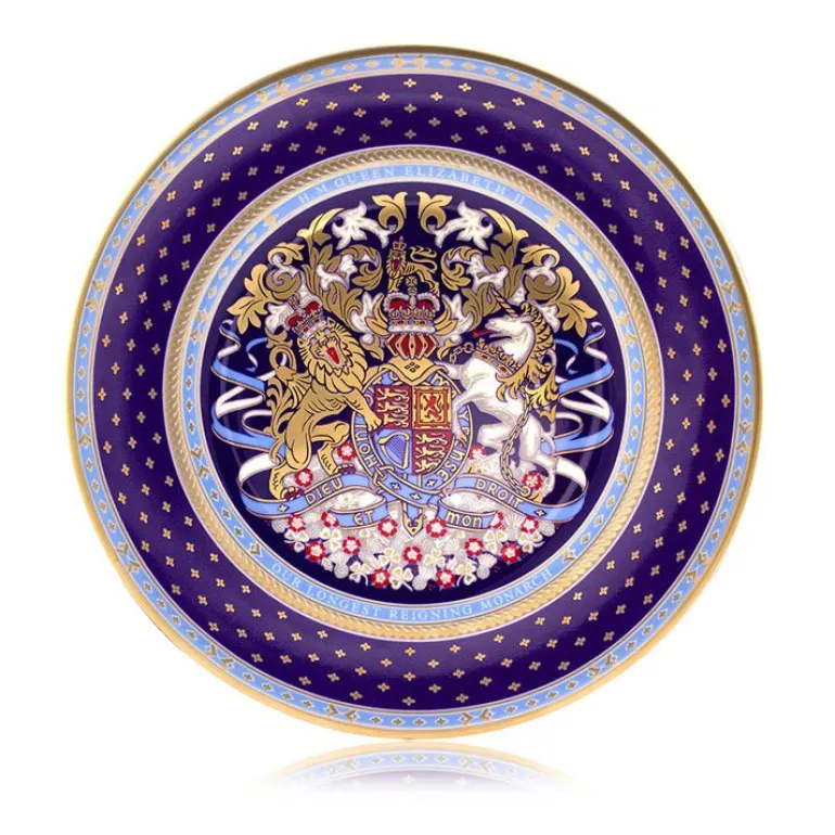 Longest Reigning Monarch Side Plate