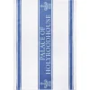 Palace Of Holyroodhouse Blue Waffle Tea Towel