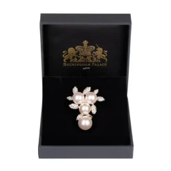 Pearl Drop Brooch