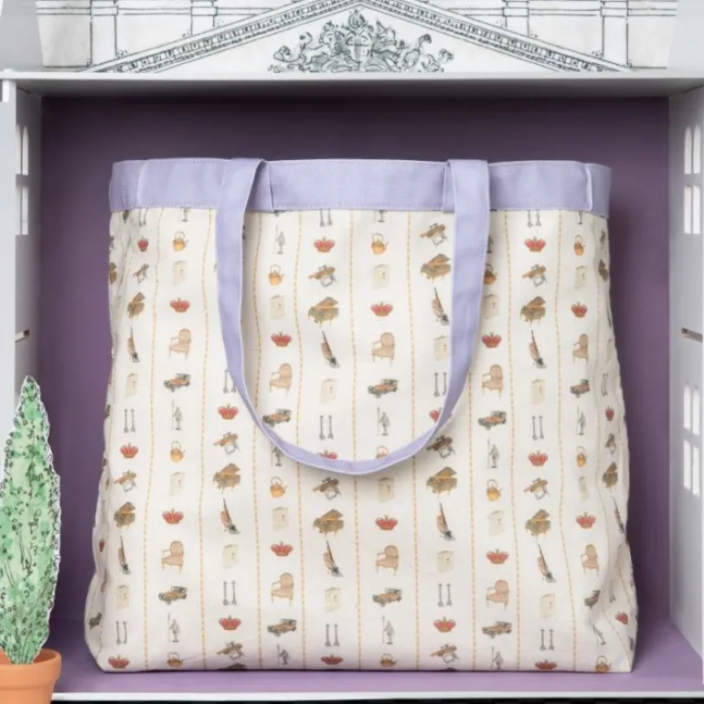 Queen Mary'S Dolls' House Reversible Tote Bag
