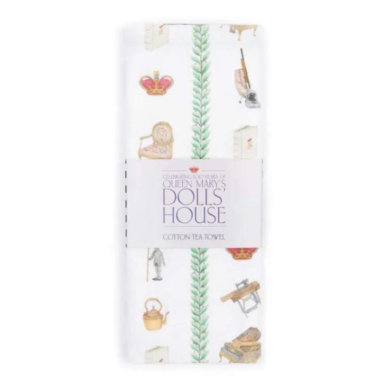 Queen Mary'S Dolls' House Tea Towel