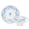 Royal Birdsong Gilded Breakfast Cup And Saucer