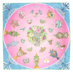 Royal Porcelain Silk Scarf