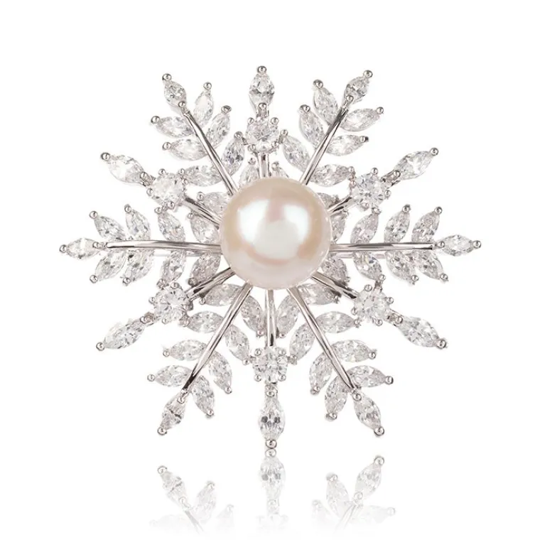 Snowflake Brooch
