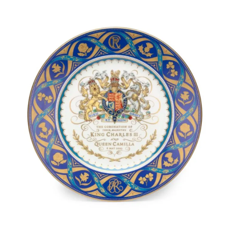 The Coronation Dessert Plate
