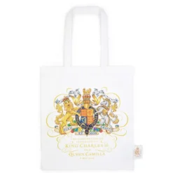 The Coronation White Tote Bag