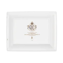 The King'S 75Th Birthday Limited Edition Red Tray