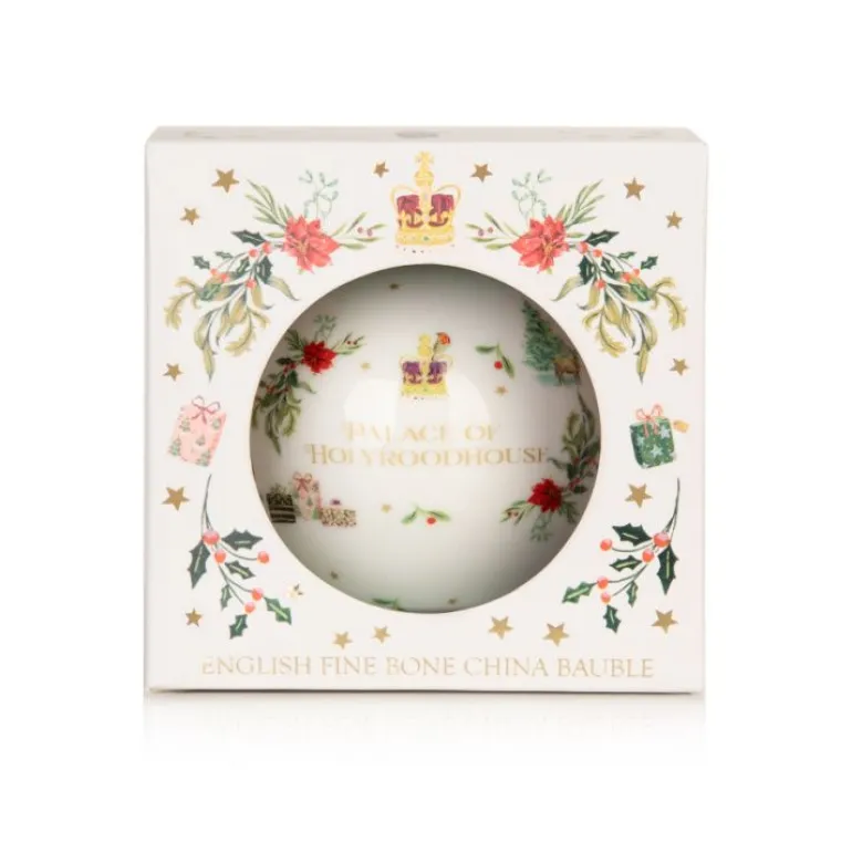The Palace Of Holyroodhouse Fine Bone China Bauble