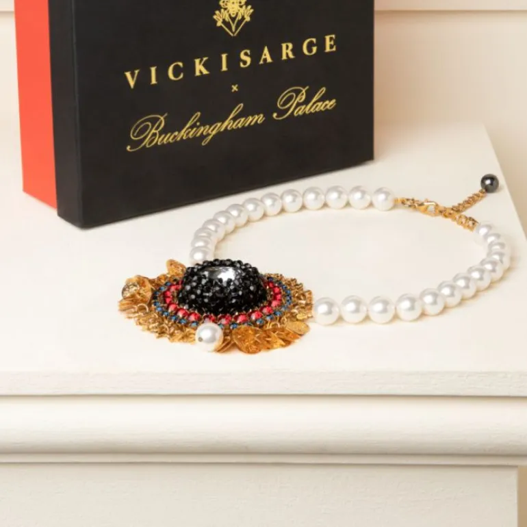 Vicki Sarge Poppy Burst Necklace