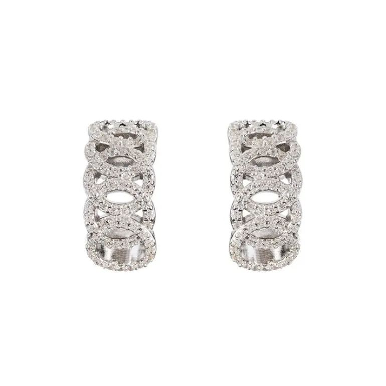 Vladimir Half Hoop Earrings