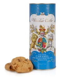 Windsor Castle Salted Caramel And Chocolate Biscuit Tube